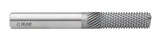 Freza Micrograin CARBON / GLASS FIBRE degrosare - 9281 - 03.00 mm - DIAMAX IZAR