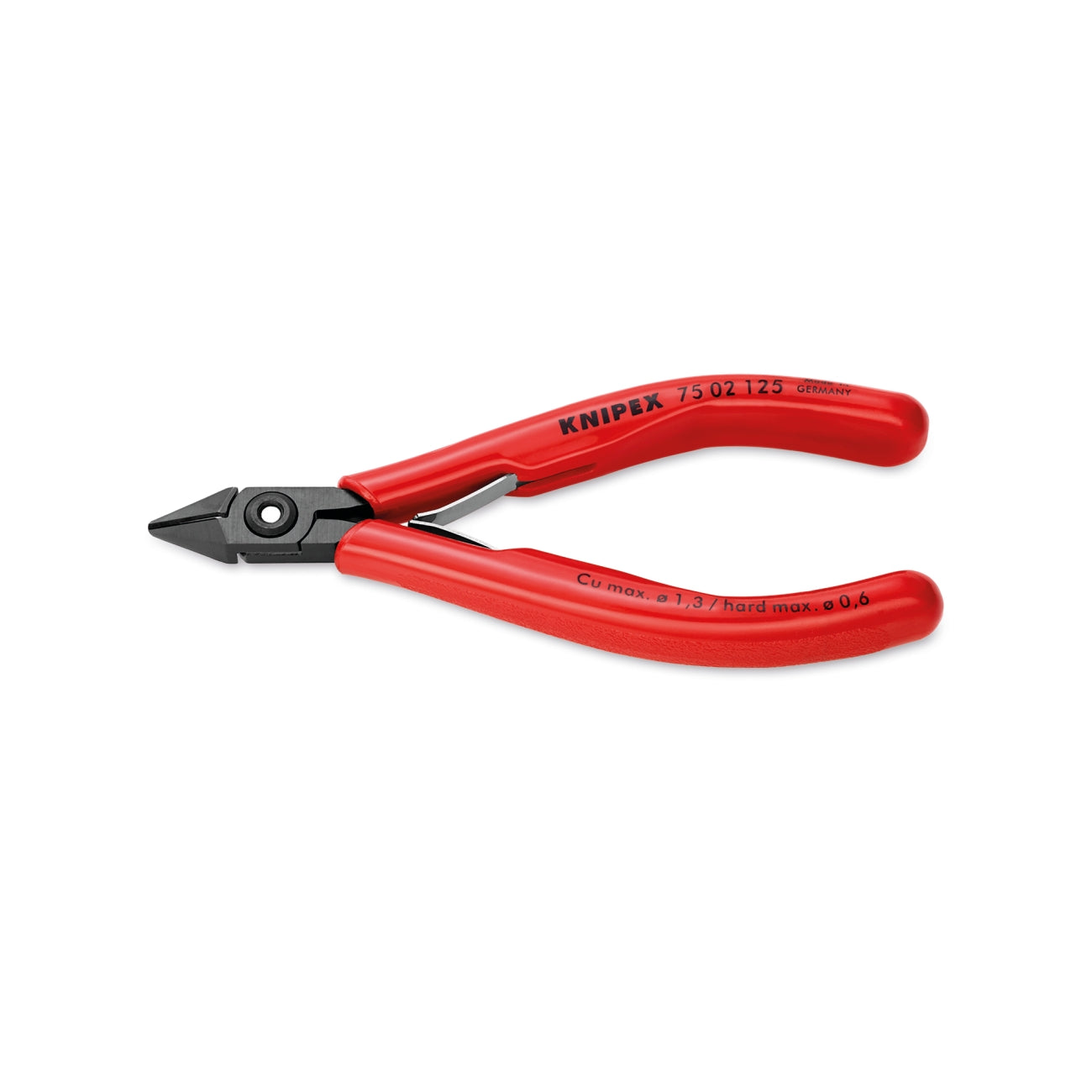 Cutting pliers for electronics and fine mechanics KINPEX 75 02 125