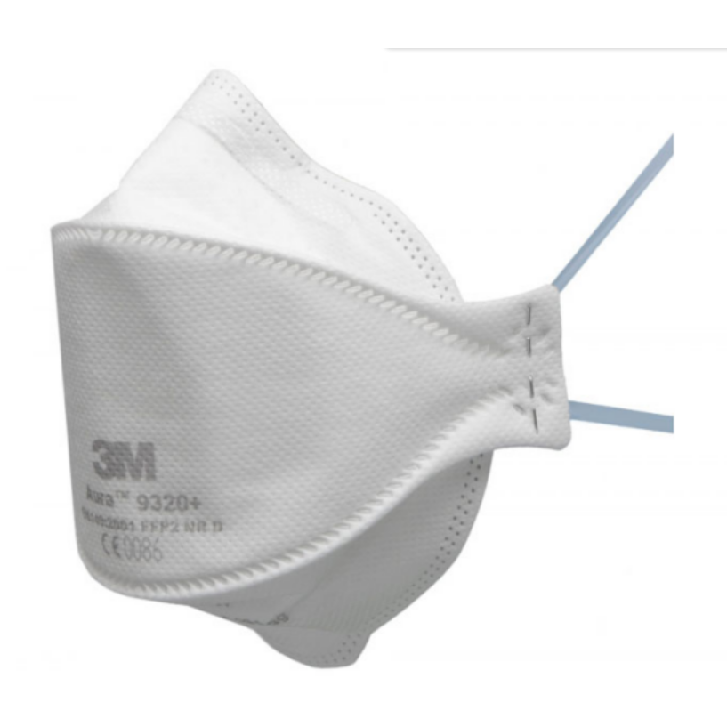 3M 9320+ AURA FFP2 FILTRU DE PARTICULE SEMIMASCĂ, 240 BUC/CR - sefira.ro