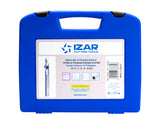 Freza polished Micrograin 1Z Aluminiu - 9416 - Set 3-4-5-6-8 mm IZAR
