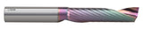 Freza polished Micrograin 1Z Aluminiu lung - 9417 - 08.00 mm x l52 - IRIS IZAR