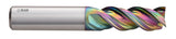 Freza Micrograin  3Z Aluminiu 45º MIRROR POLISHED - 9437 - 07.00 mm - IRIS IZAR