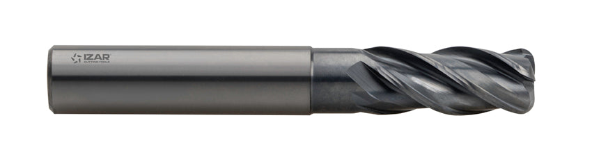 Solid Carbide End Mill, DIN6528N, Grain UF, Radius, 9446 - 14.00 mm R 1.00 - IKRA IZAR
