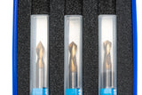 Freza tip V 2Z - 9450 - Set 06.00 mm (60º-90º-120º) - SUA IZAR