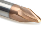 Freza conica sferice 3 raza pentru Turbine - 9457 - D10.00-G20-R02.00-R250.00-R05.00 - SUA IZAR
