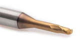 MICRO Freza GRAIN UF 2Z BALL NOSE - 9475 - 00.40 mm l1=02.00 R=00.20 - SUA IZAR