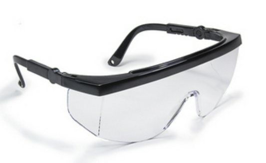 ANTI-SCRATCH SAFETY GLASSES WITH CLEAR LENSES GAM