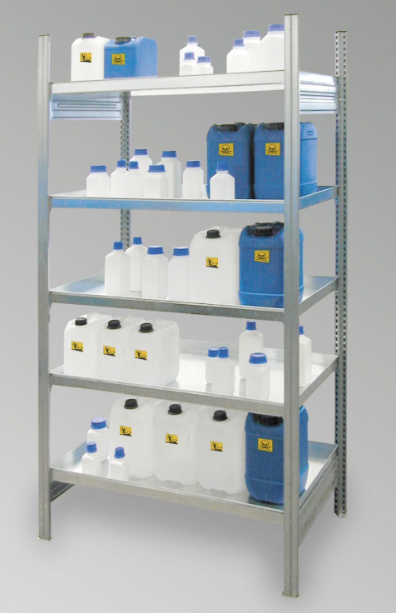 Shelf for polluted liquids. KG-GR100W-GF