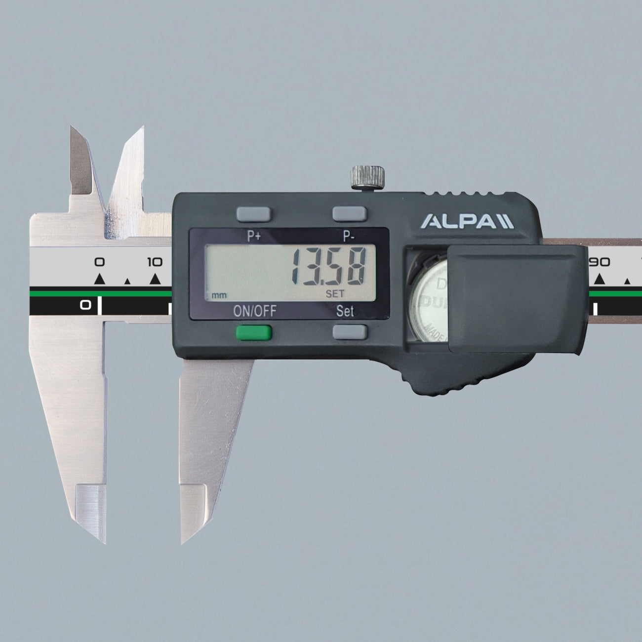 Digital sliding caliper with preset ALPA AA021