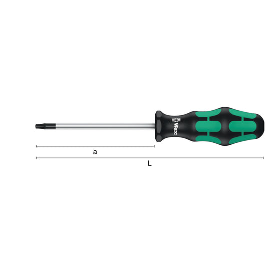 Screwdrivers Tamper Torx WERA 367 TORX BO