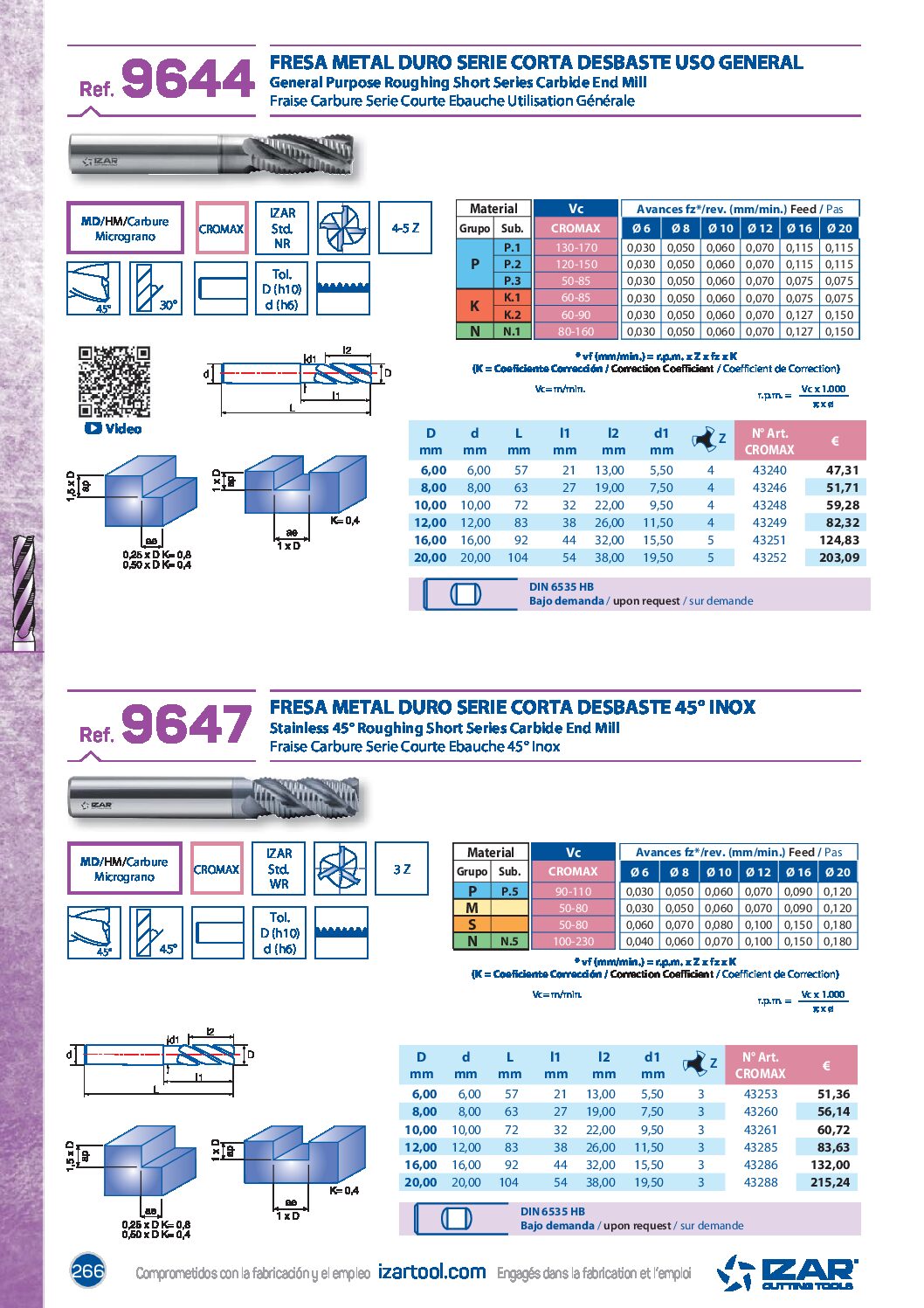 Freza Carbura Degrosare 4Z Dinti - sefira.ro
