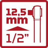 Antrenor cu clichet 1/4", reversibil, cu adaptor de actionare, R40150027, GEDORE RED - sefira.ro