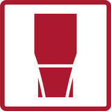 Set dalti din plastic, special cu rezistenta la lovire 3/4"-1.1/2" , 4 buc, R91901004, GEDORE - sefira.ro