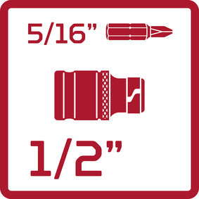 Adaptor de biti 1/4", de la antrenare hexagonala, la antrenare patrata, 25 mm, R47100103, GEDORE RED - sefira.ro