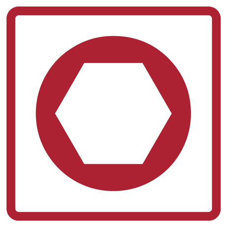 Set tubulare bit 1/2", pentru suruburi cu interior 6 canturi, 5 - 19 mm, 10 piese, R62558110, GEDORE RED - sefira.ro