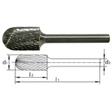 Freza Biax din carbura PFERD WRC - sefira.ro