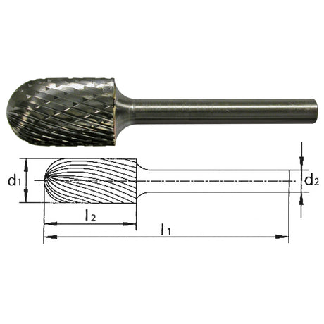 Freza Biax din carbura PFERD WRC - sefira.ro