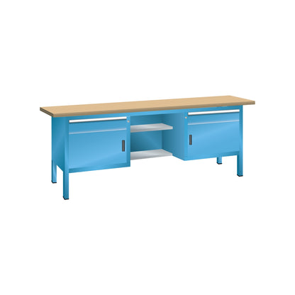 Compact workbenches LISTA 64.115-64.124-64.130