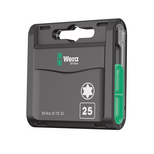 WERA Set Biti 1/4" 20 buc Bit-Box TX 25 - sefira.ro