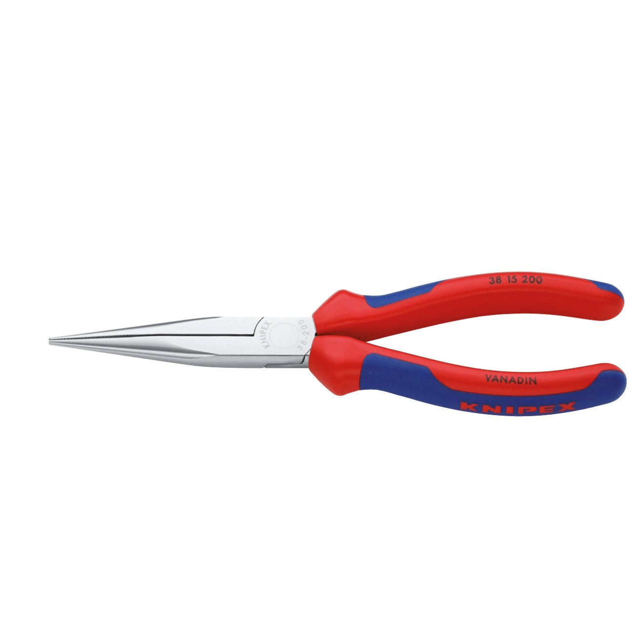 Cleste cu nas semirotund pentru mecanici lungi KNIPEX 38 15 200