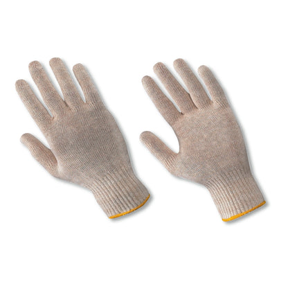 Continuous cotton wire work gloves