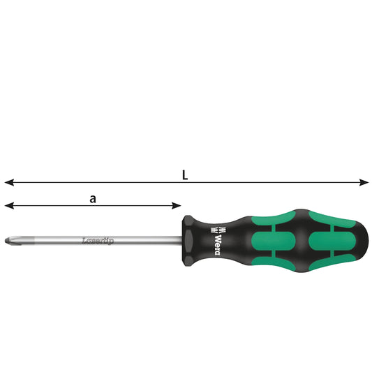 Pozidriv screwdrivers WERA 355 PZ