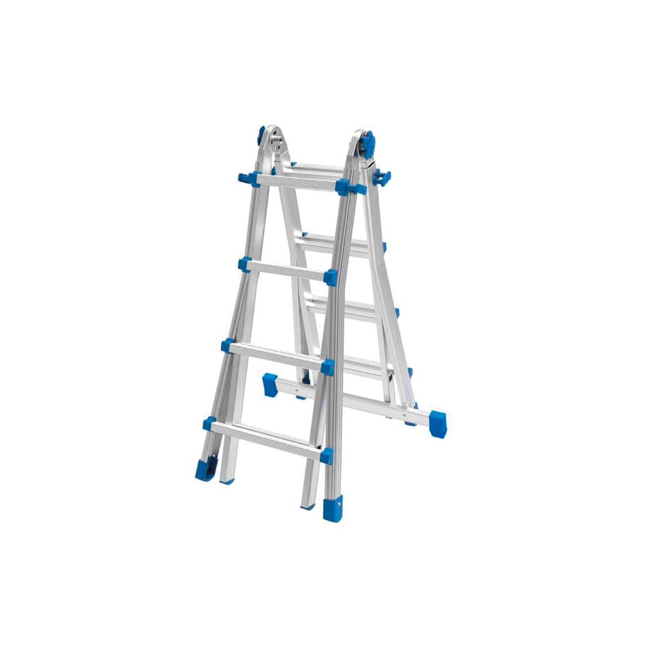 Multi-position aluminum ladders