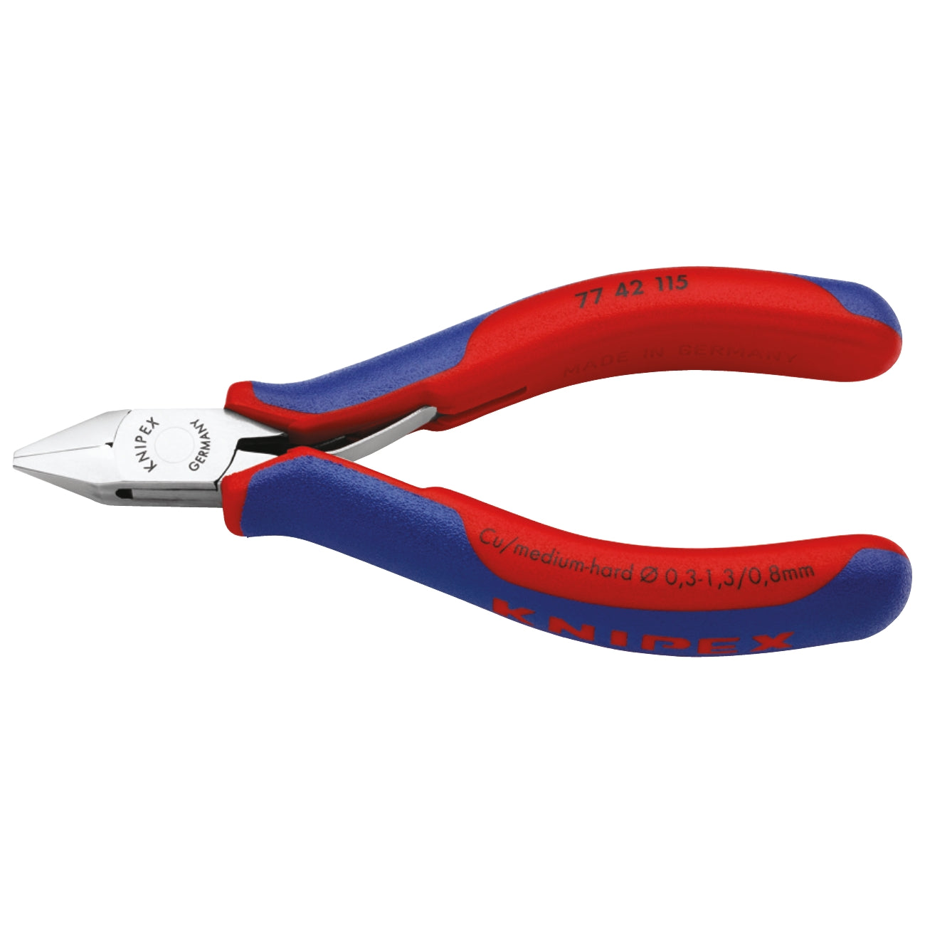 Cutting pliers for electronics and fine mechanics KNIPEX 77 42 130