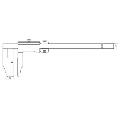 Subler vernier ALPA micrometric adjustment