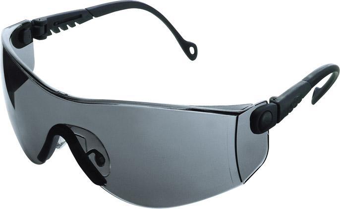 Op-Tema safety glasses, transparent, black frame, HONEYWELL