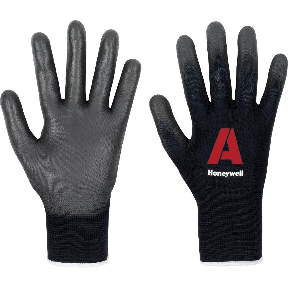 Manusi textile de protectie Vertigo Black PU C&G A, acoperire PU, marimea 7, HONEYWELL - sefira.ro