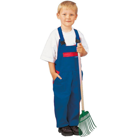 Salopeta copii fara maneci, 100% bumbac, marime 110/116, albastru, PLANAM - sefira.ro