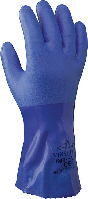 Chemical protection gloves 660 Oil Resistant, size 9, SHOWA