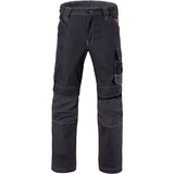 Pantaloni Attitude, marimea 48, negru/gri, HAVEP - sefira.ro