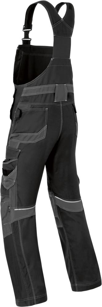 Salopete Attitude, marimea 48, negru/gri, HAVEP - sefira.ro