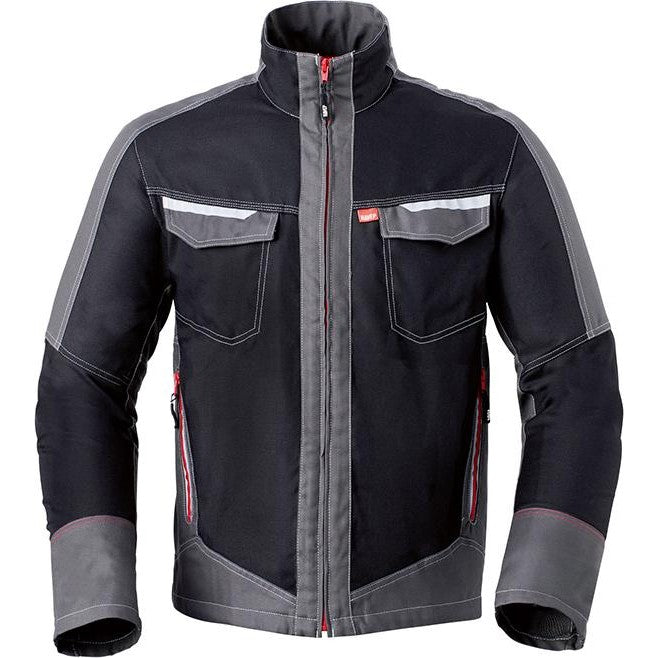 Jacheta lunga Attitude, marimea S, negru/gri, HAVEP - sefira.ro