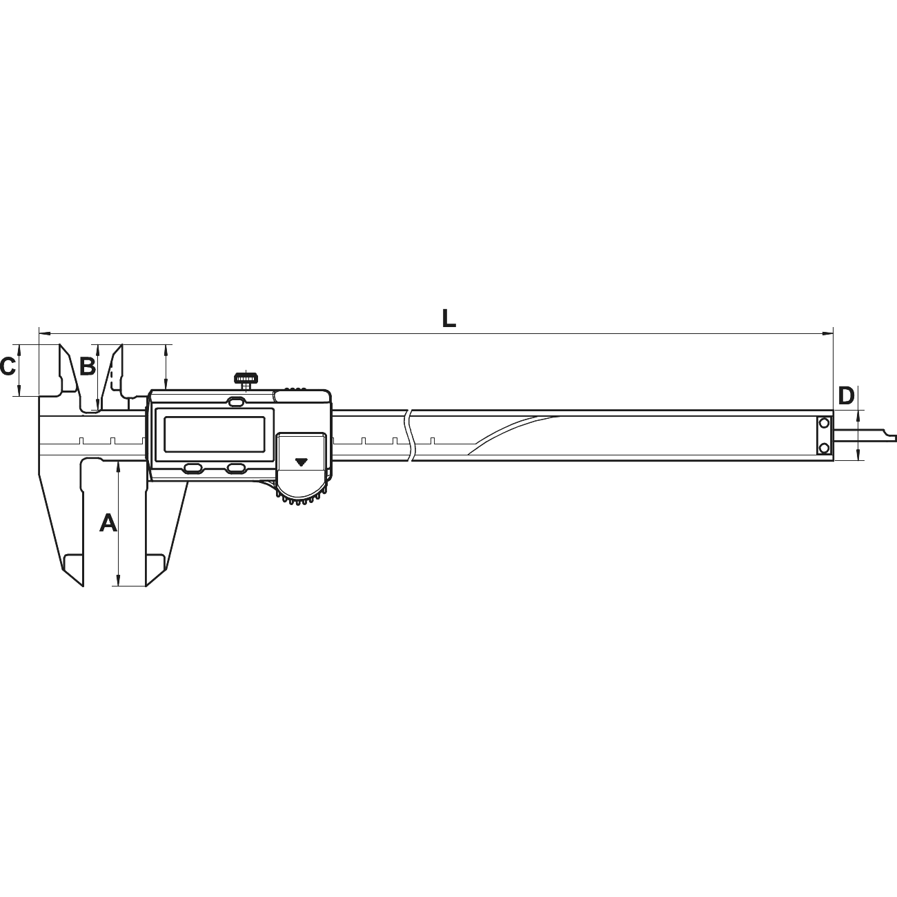 Subler digital MITUTOYO DIGIMATIC 500-181