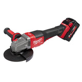 Polizor unghiular fara fir cu acumulator 18V MILWAUKEE M18 FHSAG125XPDB-552X - sefira.ro
