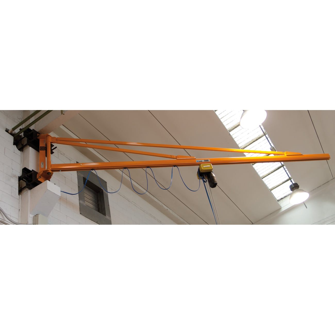 Wall cranes with profiled jib GIS SYSTEM KB B-HANDLING