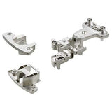 Balama dubla cu o singura articulatie Selekta Pro 2000, 180°, fixare prin insurubare, acoperire 5.5 mm, HETTICH - sefira.ro