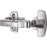 Balama aplicata cu amortizare Sensys 8645i, 110°, nichelata, cu placa de insurubare, baza 12.5 mm, HETTICH - sefira.ro