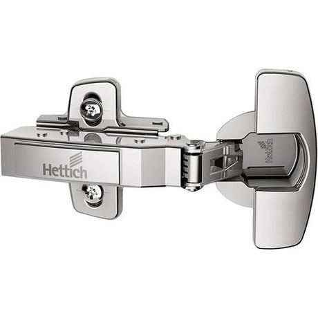 Balama aplicata cu amortizare Sensys 8645i, 110°, nichelata, cu placa de insurubare, baza 12.5 mm, HETTICH - sefira.ro