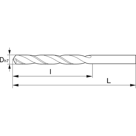 Burghie in carbura solida dura seria SRK extra-scurta lucioasa - sefira.ro