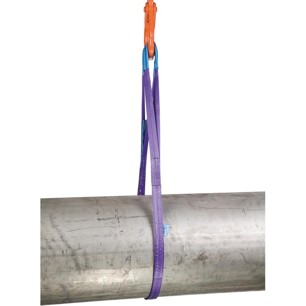 Chinga de ridicare cu ochiuri intarite,30 X 1m, violet, 1000kg, REMA - sefira.ro