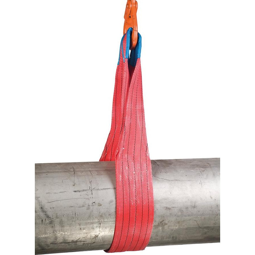 Chinga de ridicare cu ochiuri intarite, 150 X 2m, rosu, 4000kg, REMA - sefira.ro