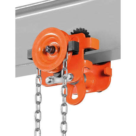 Carucior port-palan cu lant 212/212BF,500 kg, 50-135mm, REMA - sefira.ro