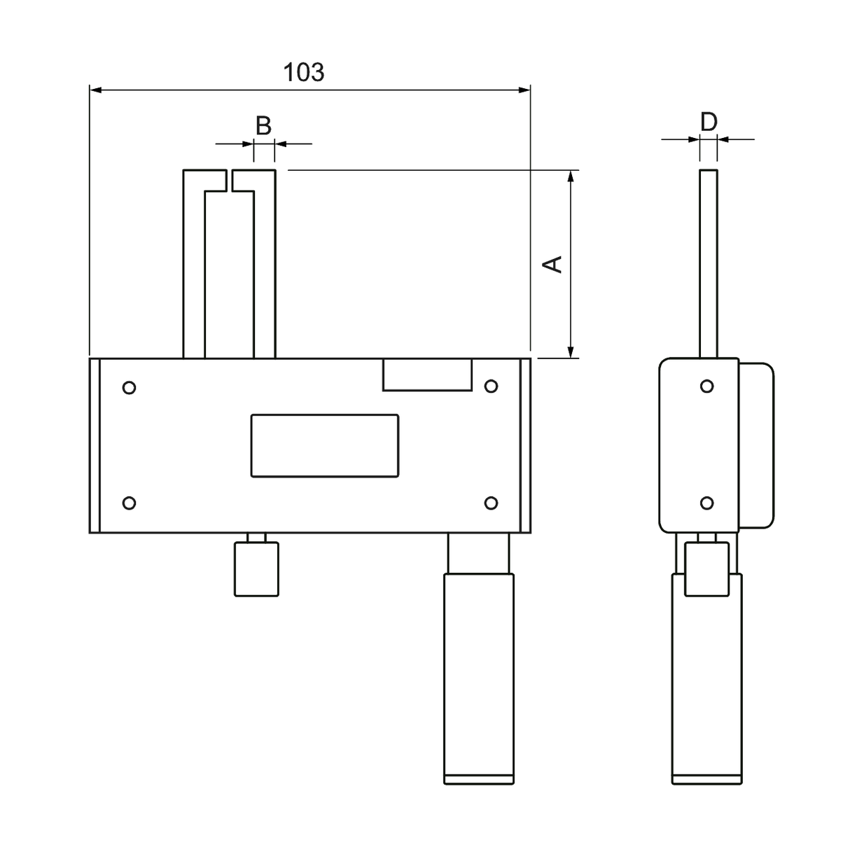 Ceas comparator digital pentru masuratori externe ALPA MEGALINE - sefira.ro