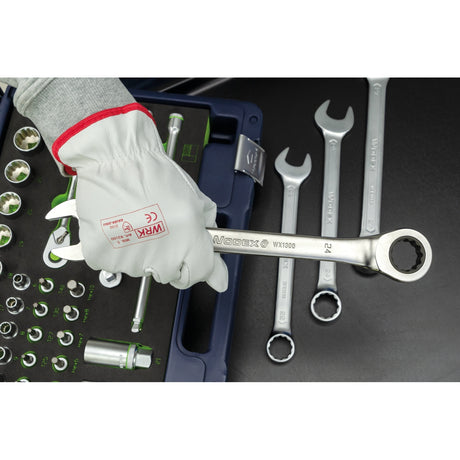 Manusi de lucru din piele de vita WRK - sefira.ro