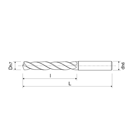 Burghie din carbura solida cu tija armata cu gauri WRK SNAKE 5XD - sefira.ro