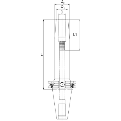 Retractable tool holders DIN 69871 SK AD+B SCHÜSSLER